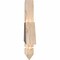 Ekena Millwork Eugene Smooth Timber Gable Bracket, Douglas Fir, 36"W x 7"H x 1 1/2"D x 3 1/2"F, 5/12 Pitch GBW036X07X0204EUG00SDF - alternate 4